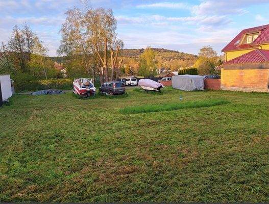 Blick von Hinterseite