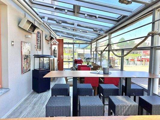 Der einladende Außenbereich