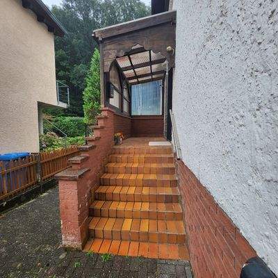 Aufgang zum Hauseingang