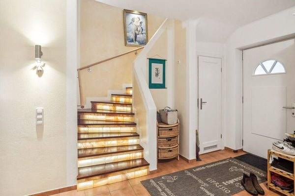 Treppe mit Salzstein