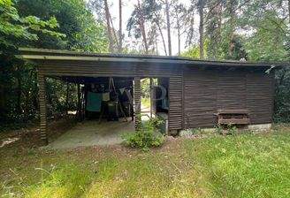 Blick auf die Bungalows