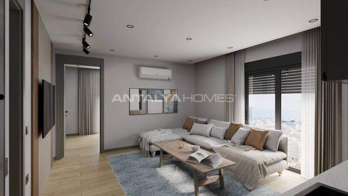 Apartments Near the Sea and Daily Amenities in Antalya Muratpasa