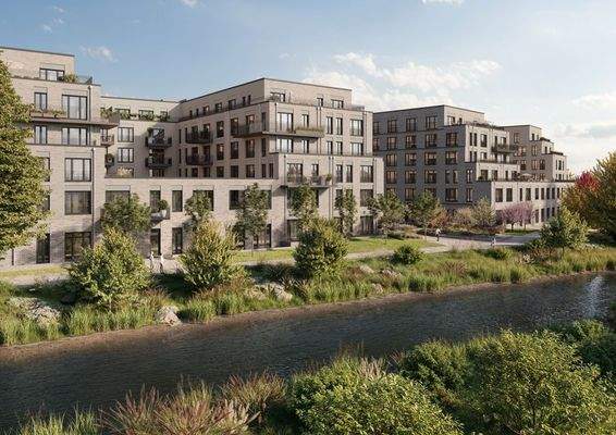 Visualisierung Außenansicht Wasser