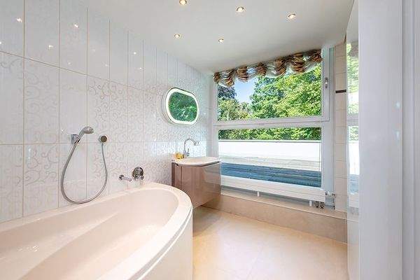 Badezimmer im Staffelgeschoss