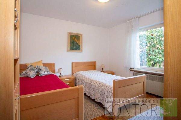 Schlafzimmer I im Erdgeschoss