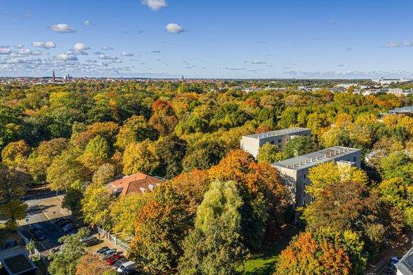 Leipzig - Musikviertel | Blick zum Clara-Zetkin-Park