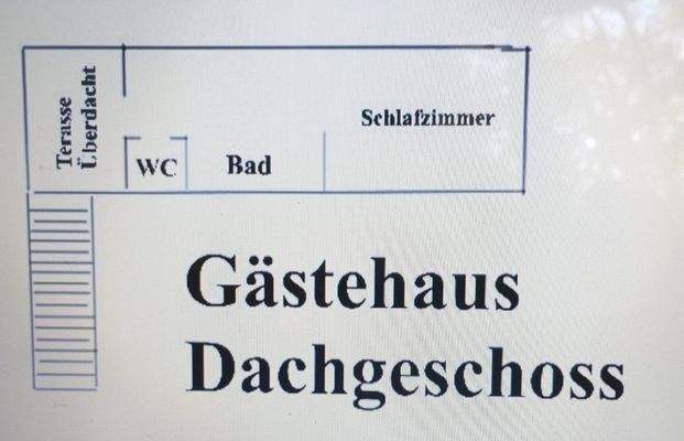 OG Gästehaus Skizze