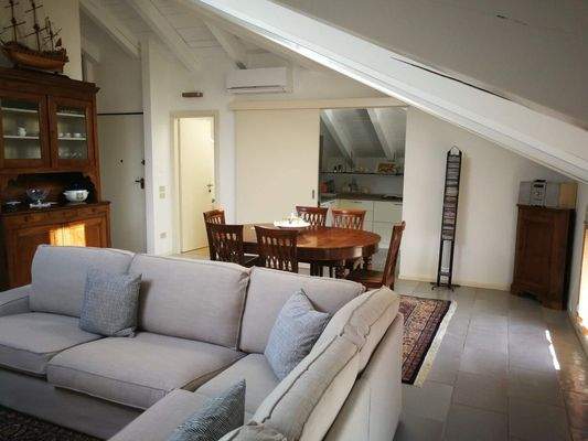 Penthouse in Gardone Riviera mit Blick auf den Gardasee