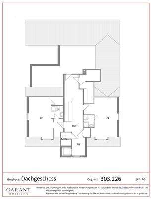 Grundriss Dachgeschoss