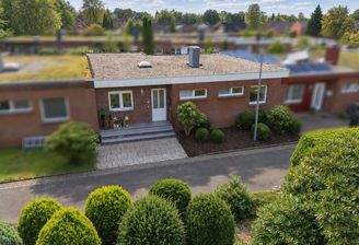 Blick auf das Reihenmittelhaus