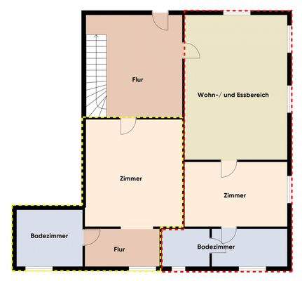 Grundriss ohne Maßstab / EG - Top 1 & Lager 