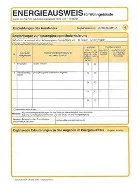 Energieausweis Seite 4