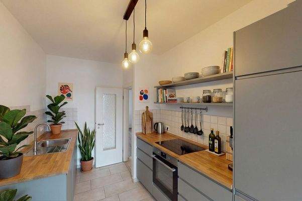 Küche - (Einrichtung visualisiert)