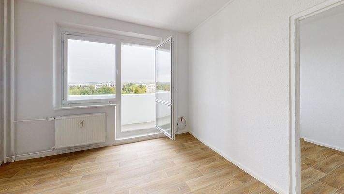 Beispiel Wohnzimmer mit Balkon