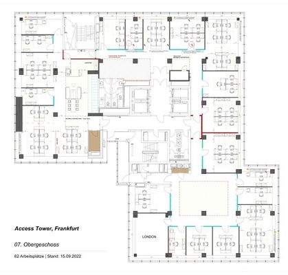 Grundriss - UMF - 7OG
