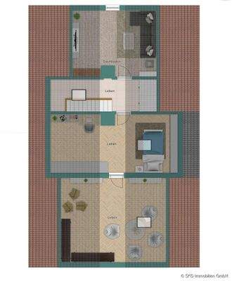 Grundriss Skizze Dachgeschoss