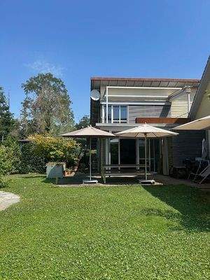 Blick vom Garten aus