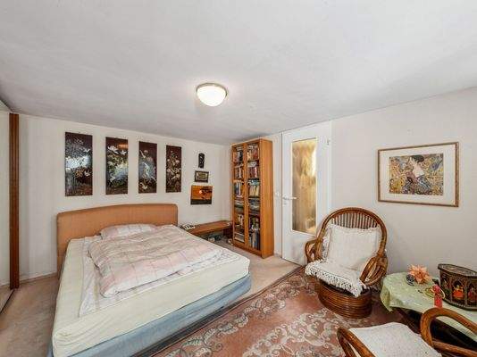 Schlafzimmer der DG-Wohnung