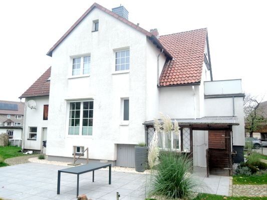 Rückansicht des Hauses