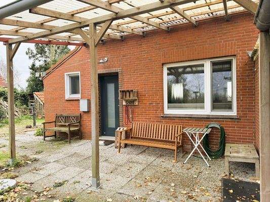 Überdachte Terrasse