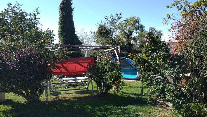 der Pool steht bereit