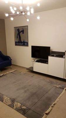 Fernseher und Musikanlage