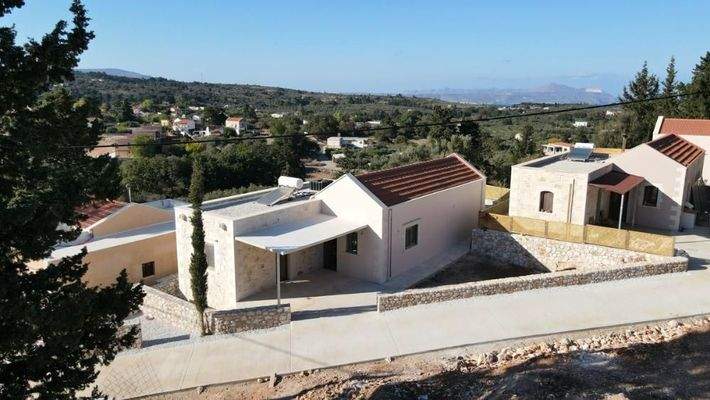 Kreta, Vamos: Charmantes neues Haus mit zwei Schlafzimmern und Bergblick zum Verkauf