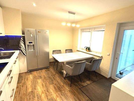 Küche Essen zugang zur Loggia