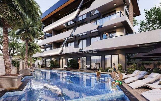 Chic Apartments Close to Social Facilities in Alanya, Cikcilli