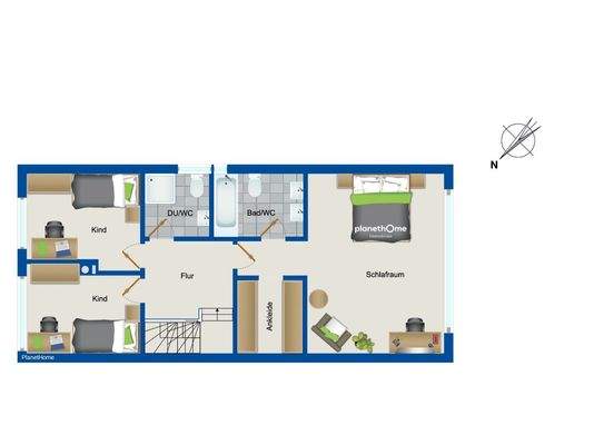 Grundriss - Obergeschoss
