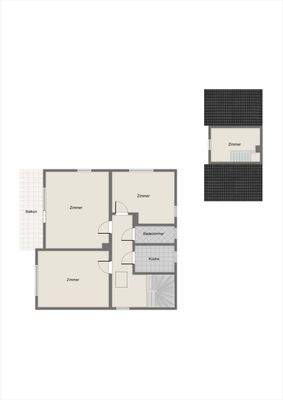 Grundriss Obergeschoss