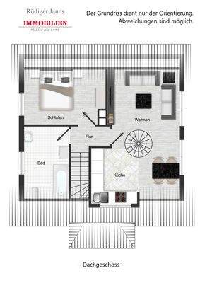 Grundriss Dachgeschoss