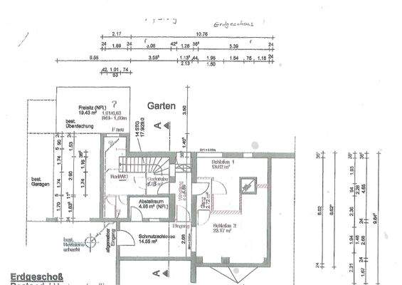 Teilgebäude EG m. Garten