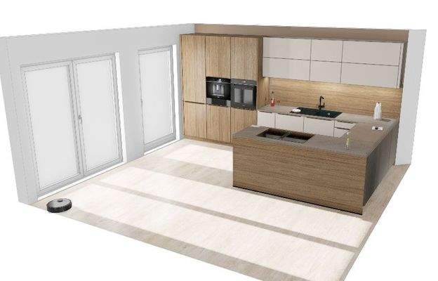 Visualisierung Küche 