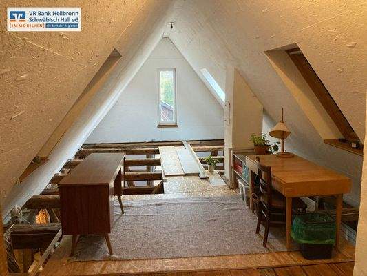 Schlafzimmer im Dachgeschoss