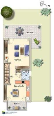 Grundriss Erdgeschoss