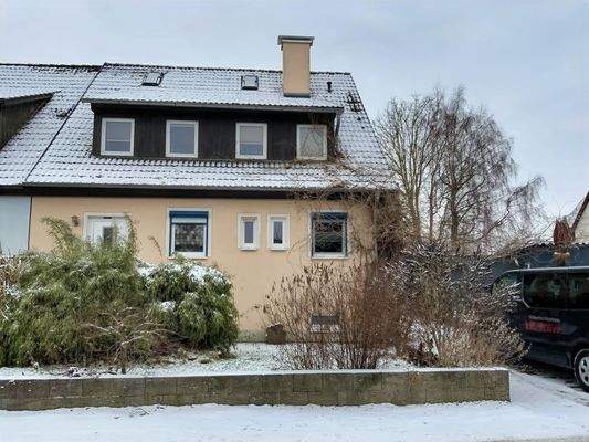 Blick auf das Wohnhaus