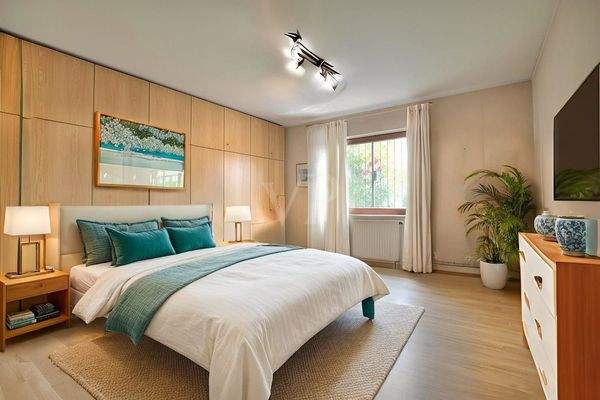 Schlafzimmer - mögliche Möblierung