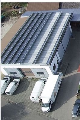 Ansicht Lagerhalle