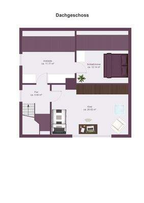 Grundriss Dachgeschoss