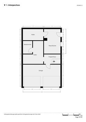 Grundriss Untergeschoß