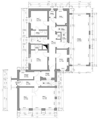 Grundriss 1. OG Haupthaus
