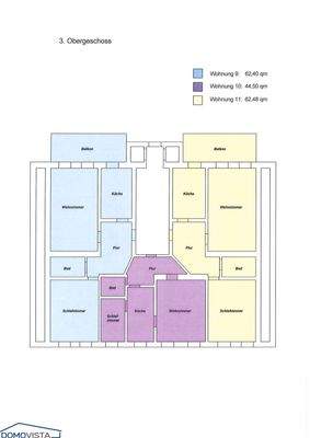 Grundriss 3.Obergeschoss