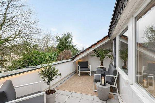 Dachterrasse / Einrichtungsbeispiel