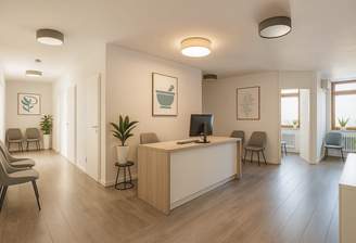 Praxis visuell eingerichtet