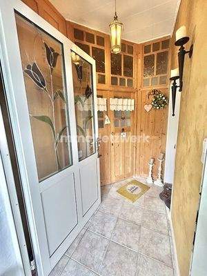 Windfang Eingang front