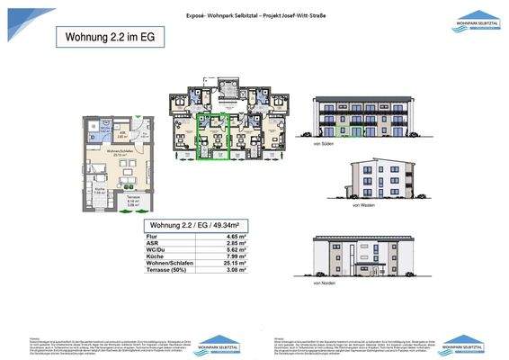 Eigentumswohnung 2.2 in Haus 2