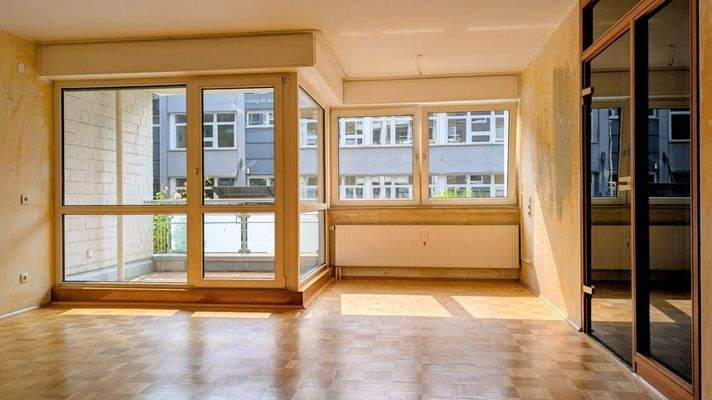 Loggia und Essbereich