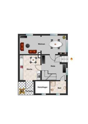 Haupthaus Erdgeschoss