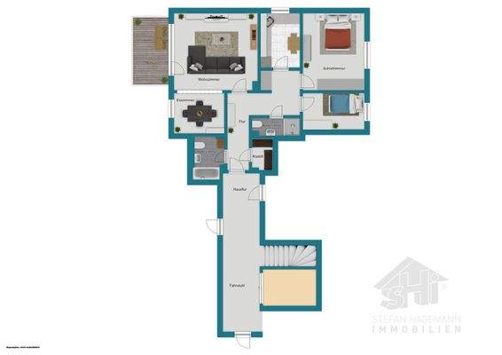 Wohnung 4. Obergeschoss